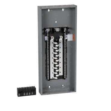 Load center, Homeline, 1 phase, 30 spaces, 60 circuits, 225A convertible main lugs, PoN, NEMA1, gnd bar, value pack (Load center Homeline) is a Schneider Electric product. Designed for reliable performance and long service life. Available across Iraq — contact us for pricing and delivery options.