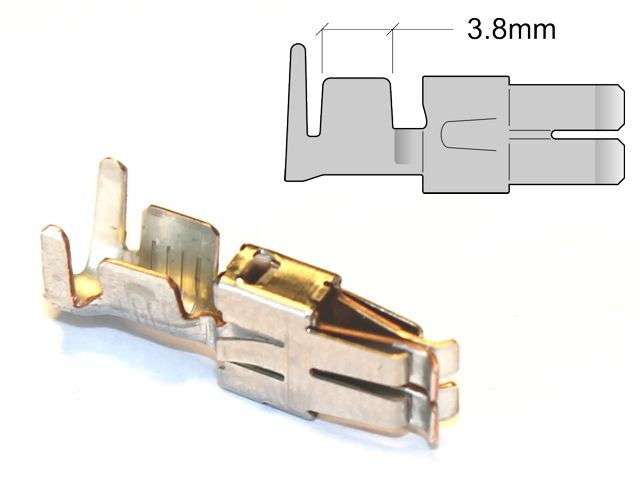 Danfoss 134B0498 - Crimp terminals, 2.5-4.0mm2, 25 pcs