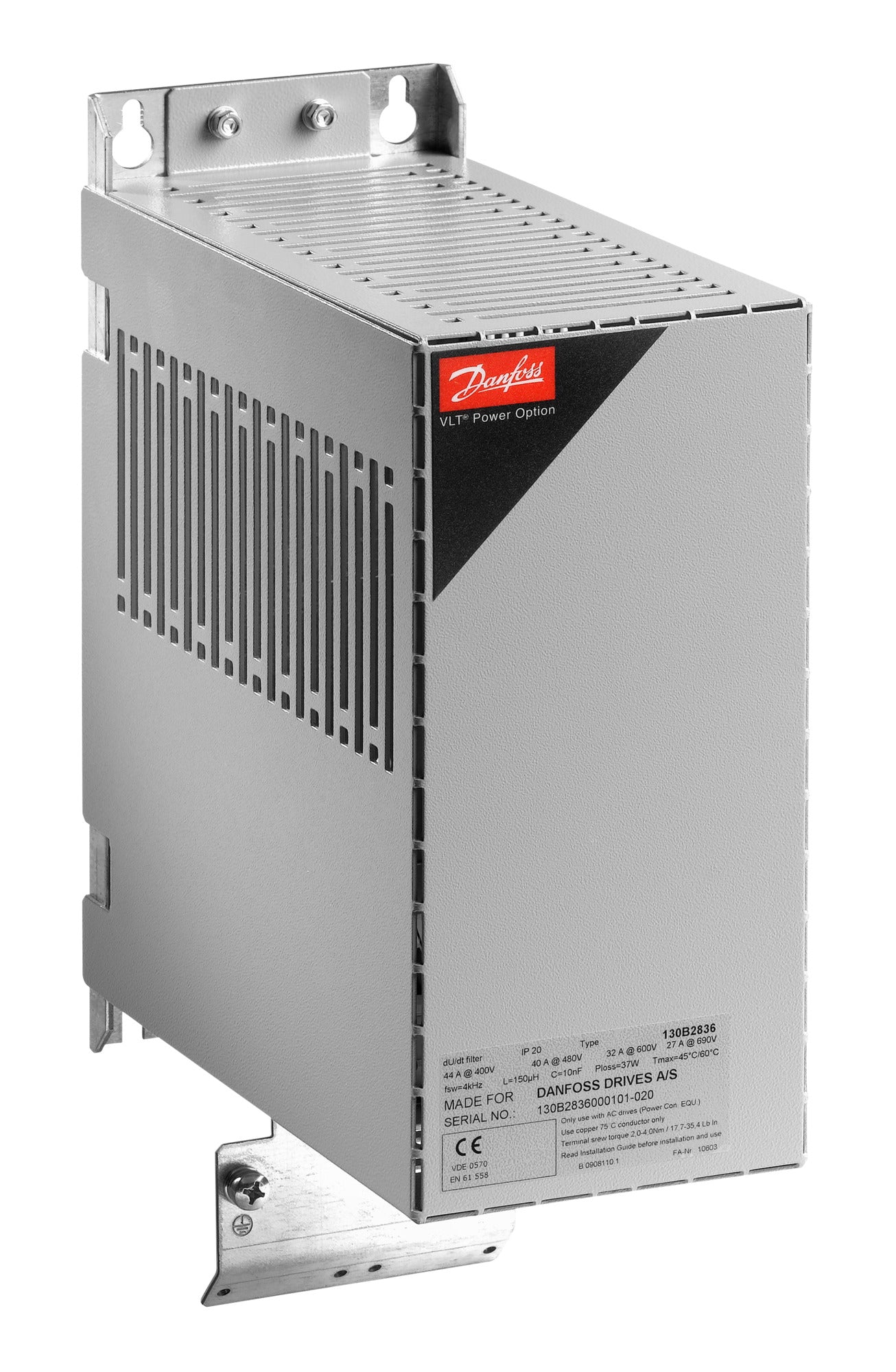 Danfoss 130B2845 - MCC102A160TME20B