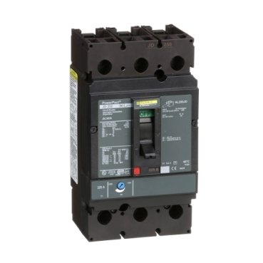 Circuit breaker, PowerPacT J, 225A, 3 pole, 600VAC, 14kA, lugs, thermal magnetic, 80% (Circuit breaker PowerPacT J) is a Schneider Electric product. Designed for reliable performance and long service life. Available across Iraq — contact us for pricing and delivery options.