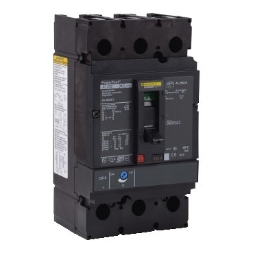 Circuit breaker, PowerPacT J, 250A, 3 pole, 600VAC, 14kA, lugs, thermal magnetic, 80%, control wire OFF end (Circuit breaker PowerPacT J) is a Schneider Electric product. Designed for reliable performance and long service life. Available across Iraq — contact us for pricing and delivery options.