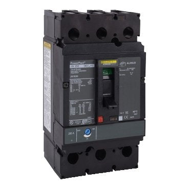 Circuit breaker, PowerPacT J, 200A, 2 pole, 600VAC, 18kA, busbar, thermal magnetic, 80% (Circuit breaker PowerPacT J) is a Schneider Electric product. Designed for reliable performance and long service life. Available across Iraq — contact us for pricing and delivery options.