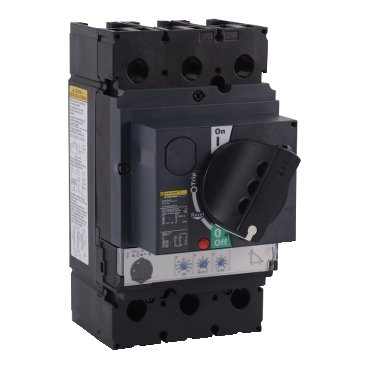 Circuit breaker, PowerPacT J, 250A, 3 pole, 600VAC, 18kA, busbar, Micrologic 3.2, 80%, black rotary handle (Circuit breaker PowerPacT J) is a Schneider Electric product. Designed for reliable performance and long service life. Available across Iraq — contact us for pricing and delivery options.