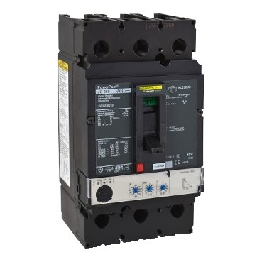 Circuit breaker, PowerPacT J, 250A, 3 pole, 600VAC, 18kA, busbar, Micrologic 3.2S, 80% (Circuit breaker PowerPacT J) is a Schneider Electric product. Designed for reliable performance and long service life. Available across Iraq — contact us for pricing and delivery options.