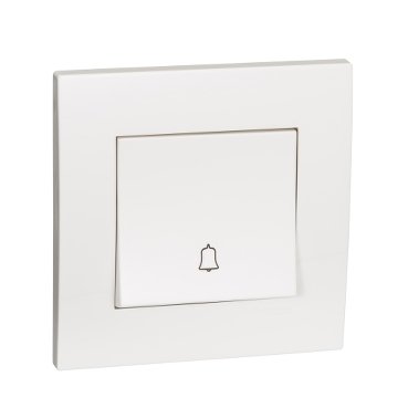 10A 250V Bell Press Switch with Bell Icon, White (10A 250V Bell Press Switch with Bell Icon White) is a Schneider Electric product. Designed for reliable performance and long service life. Available across Iraq — contact us for pricing and delivery options.
