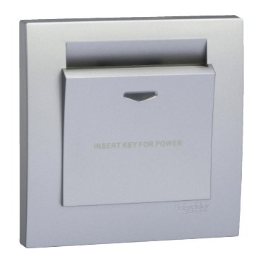 Hotel Key Card, Vivace, 16A, 240V, aluminium silver (Hotel Key Card Vivace) is a Schneider Electric product. Designed for reliable performance and long service life. Available across Iraq — contact us for pricing and delivery options.