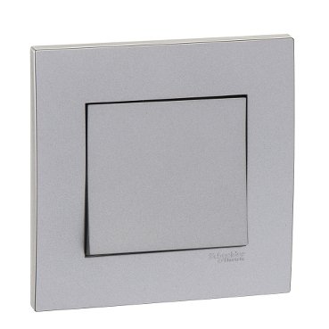 Intermediate switch, Vivace, 250V, 10AX, aluminium silver (Intermediate switch Vivace) is a Schneider Electric product. Designed for reliable performance and long service life. Available across Iraq — contact us for pricing and delivery options.