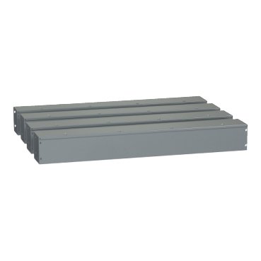 Wireway, Square-Duct, 6 inch by 6 inch, 4 feet long, hinged cover, N1 paint, NEMA 1 (Wireway Square-Duct) is a Schneider Electric product. Designed for reliable performance and long service life. Available across Iraq — contact us for pricing and delivery options.