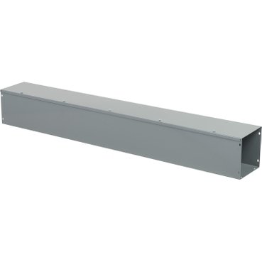 Wireway, Square-Duct, 8 inch by 8 inch, 5 feet long, hinged cover, N1 paint, NEMA 1 (Wireway Square-Duct) is a Schneider Electric product. Designed for reliable performance and long service life. Available across Iraq — contact us for pricing and delivery options.