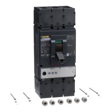 Circuit breaker, PowerPacT L, 400A, 3 pole, 600VAC, 14kA, lugs, MicroLogic 3.3, 100% (Circuit breaker PowerPacT L) is a Schneider Electric product. Designed for reliable performance and long service life. Available across Iraq — contact us for pricing and delivery options.