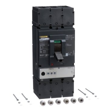 Circuit breaker, PowerPacT L, 600A, 3 pole, 600VAC, 14kA, lugs, MicroLogic 3.3, 80% (Circuit breaker PowerPacT L) is a Schneider Electric product. Designed for reliable performance and long service life. Available across Iraq — contact us for pricing and delivery options.