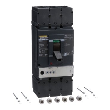 Circuit breaker, PowerPacT L, 400A, 3 pole, 600VAC, 18kA, lugs, MicroLogic 3.3, 80% (Circuit breaker PowerPacT L) is a Schneider Electric product. Designed for reliable performance and long service life. Available across Iraq — contact us for pricing and delivery options.