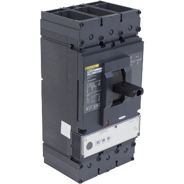 Circuit breaker, PowerPacT L, 600A, 3 pole, 600VAC, 25kA, busbar, MicroLogic 3.3, 80% (Circuit breaker PowerPacT L) is a Schneider Electric product. Designed for reliable performance and long service life. Available across Iraq — contact us for pricing and delivery options.