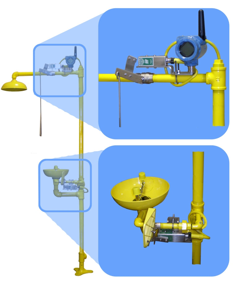 TopWorx Safety Shower and Eyewash Station Monitoring Kits