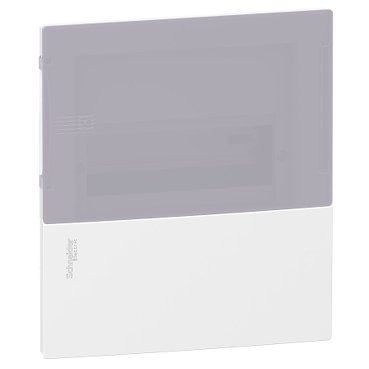 Enclosure, Resi9 MP, flush mounting, 1 row of 8 modules, IP40, translucid door, 1 earth + 1 neutral terminal blocks (Enclosure Resi9 MP) is a Schneider Electric product. Designed for reliable performance and long service life. Available across Iraq — contact us for pricing and delivery options.