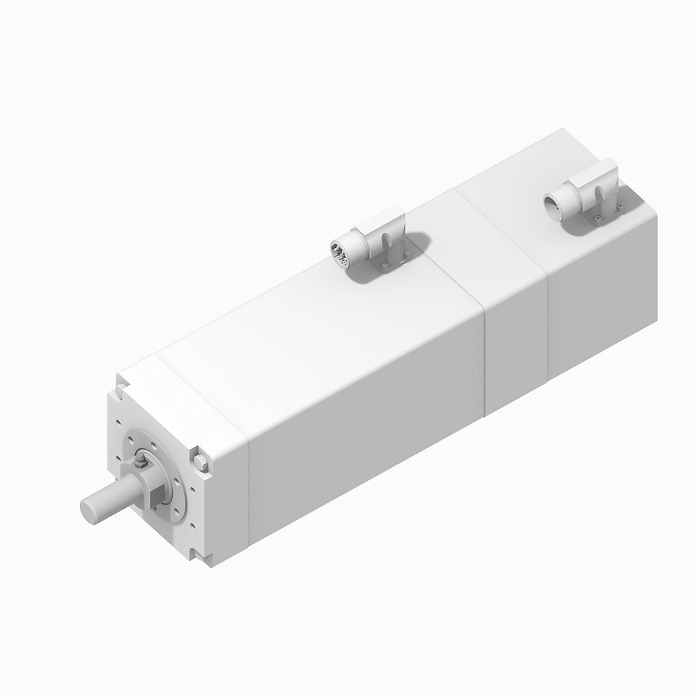 MP-Series Heavy Duty Electric Cylinders, Actuator Rod w/Male Rod End with Food Grade White Paint Option,152.4 mm (6.0 in.), 230V AC, 1024 SIN/COS Multi-turn ABS Encoder (150...450mm stroke lengths), 24 VDC Brake