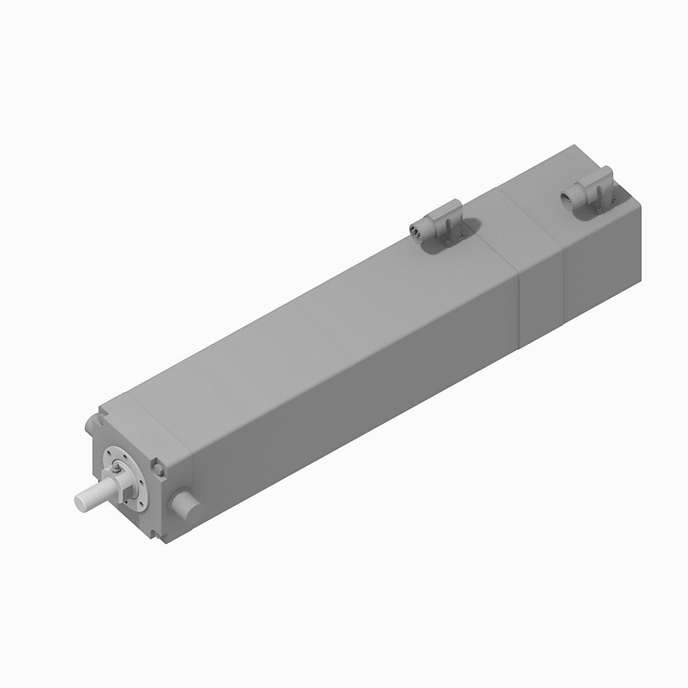 MP-Series Heavy Duty Electric Cylinders, Actuator Rod w/Male Rod End,304.8 mm (12.0 in.), 230V AC, 1024 SIN/COS Multi-turn ABS Encoder (150...450mm stroke lengths), 24 VDC Brake