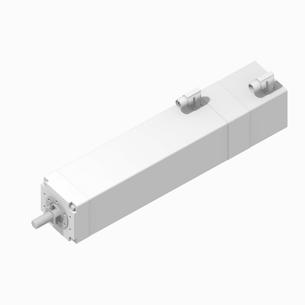 MP-Series Heavy Duty Electric Cylinders, Actuator Rod w/Male Rod End with Food Grade White Paint Option,304.8 mm (12.0 in.), 230V AC, 1024 SIN/COS Multi-turn ABS Encoder (150...450mm stroke lengths), 24 VDC Brake