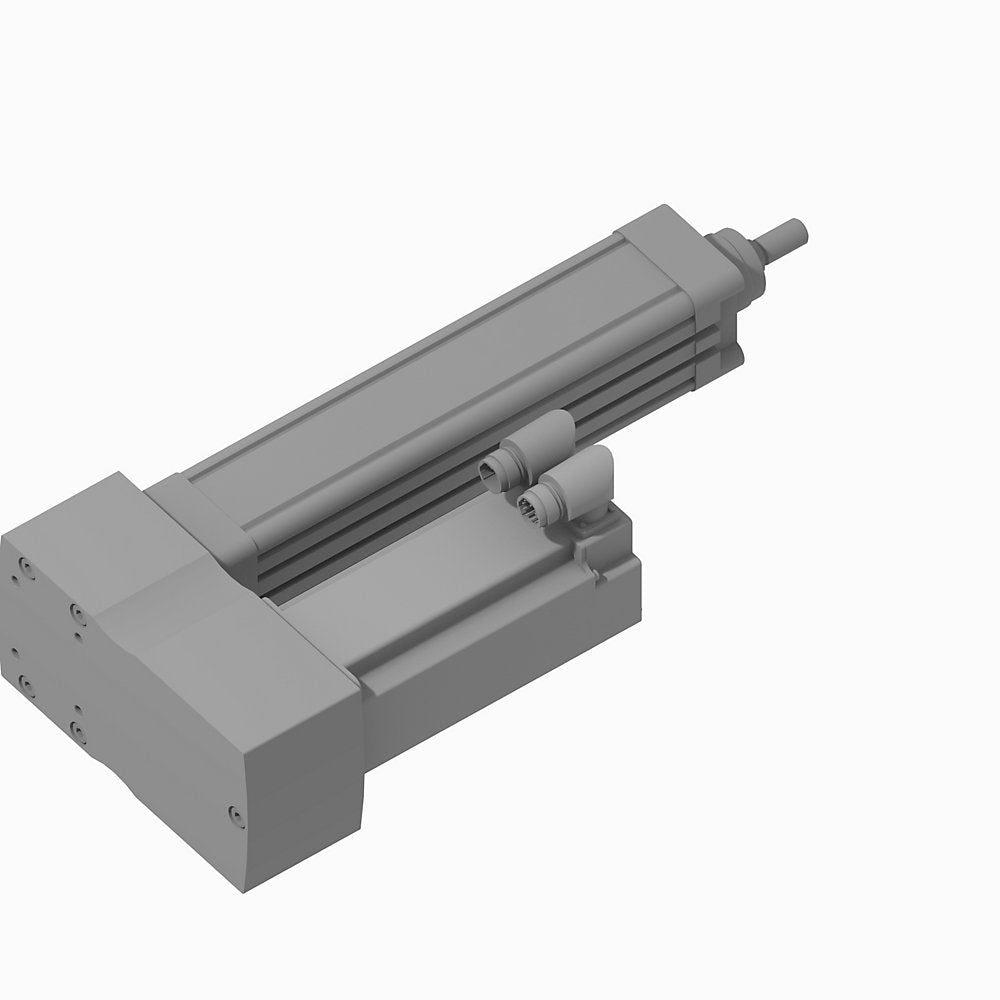 MP-Series Electric Cylinders, 200 mm (8.3 in.), 460V AC, Multiturn 1024 sin/cos ABS Encoder, 24 VDC Brake