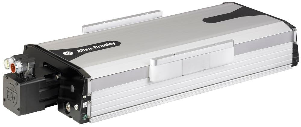 MP-Series Integrated Linear Stage-Type Actuator, Frame Size 8 = 200 mm (7.9 in) base width, 460V ac, Ballscrew, 540 mm Stroke Length, Multi-turn High Resolution Encoder (absolute feedback) 128 cycle/rev., 20.0 mm/rev (0.79 in./rev) ballscrew with rotary motor, Covered with strip seals (IP30 protection), 24V dc brake