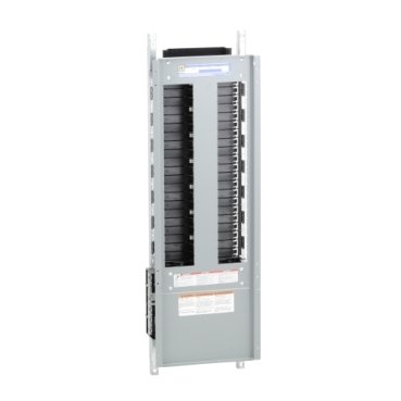 Panelboard interior, NF, main lugs, 125A, Cu bus, 42 pole spaces, 3 phase, 4 wire, 600Y/347VAC max (Panelboard interior NF) is a Schneider Electric product. Designed for reliable performance and long service life. Available across Iraq — contact us for pricing and delivery options.