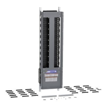 Panelboard interior, NF, main lugs, 250A, Al bus, 54 pole spaces, 3 phase, 4 wire, 600Y/347VAC max (Panelboard interior NF) is a Schneider Electric product. Designed for reliable performance and long service life. Available across Iraq — contact us for pricing and delivery options.