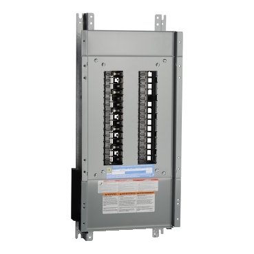 Panelboard interior, NQ, main lugs, 600A, Cu bus, 30 pole spaces, 3 phase, 4 wire, 240VAC, 48VDC (Panelboard interior NQ) is a Schneider Electric product. Designed for reliable performance and long service life. Available across Iraq — contact us for pricing and delivery options.