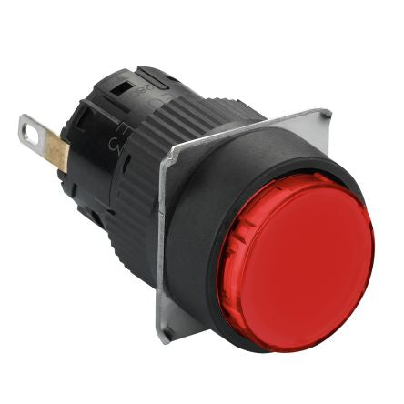 Schneider Electric, Harmony, Panel Mount Red LED Pilot Light, 16 mm Cutout, IP65, Round, 24V