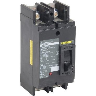 Circuit breaker, PowerPacT Q, 225A, 2 pole, 240VAC, 65kA, lugs, thermal magnetic, 80%, bottom of panel (Circuit breaker PowerPacT Q) is a Schneider Electric product. Designed for reliable performance and long service life. Available across Iraq — contact us for pricing and delivery options.