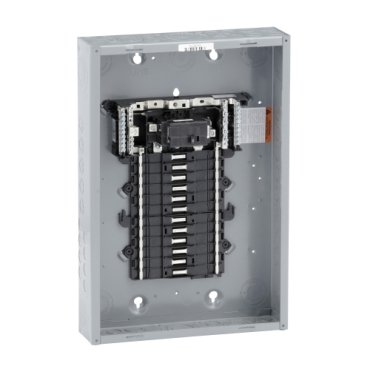 Load center, QO, 1 phase, 24 spaces, 34 circuits, 100A convertible main breaker, PoN, NEMA1 (Load center QO) is a Schneider Electric product. Designed for reliable performance and long service life. Available across Iraq — contact us for pricing and delivery options.