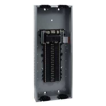 Load center, QO, 1 phase, 42 spaces, 52 circuits, 200A convertible main breaker, PoN, NEMA1, Qwik-grip (Load center QO) is a Schneider Electric product. Designed for reliable performance and long service life. Available across Iraq — contact us for pricing and delivery options.