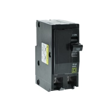 Mini circuit breaker, QO, 100A, 2 pole, 120/240VAC, 10kA, plug in, 50 deg C (Mini circuit breaker QO) is a Schneider Electric product. Designed for reliable performance and long service life. Available across Iraq — contact us for pricing and delivery options.