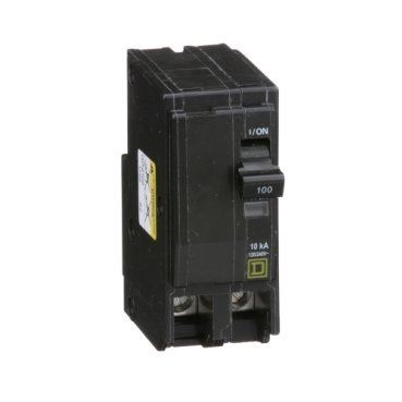 Mini circuit breaker, QO, 100A, 2 pole, 120/240VAC, 10kA, plug in, clam (Mini circuit breaker QO) is a Schneider Electric product. Designed for reliable performance and long service life. Available across Iraq — contact us for pricing and delivery options.
