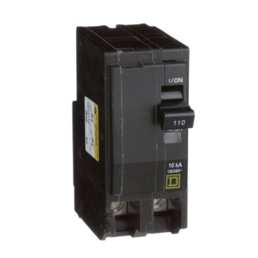 Mini circuit breaker, QO, 110A, 2 pole, 120/240VAC, 10kA, plug in (Mini circuit breaker QO) is a Schneider Electric product. Designed for reliable performance and long service life. Available across Iraq — contact us for pricing and delivery options.