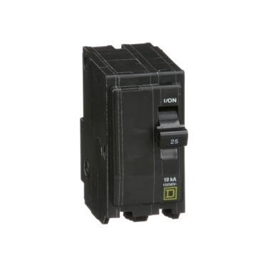 Mini circuit breaker, QO, 25A, 2 pole, 120/240VAC, 10kA, plug in (Mini circuit breaker QO) is a Schneider Electric product. Designed for reliable performance and long service life. Available across Iraq — contact us for pricing and delivery options.