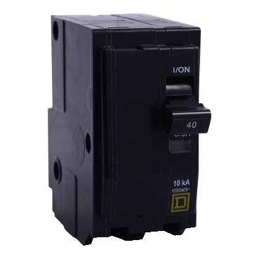 Mini circuit breaker, QO, 40A, 2 pole, 120/240VAC, 10kA, plug in, ring (Mini circuit breaker QO) is a Schneider Electric product. Designed for reliable performance and long service life. Available across Iraq — contact us for pricing and delivery options.