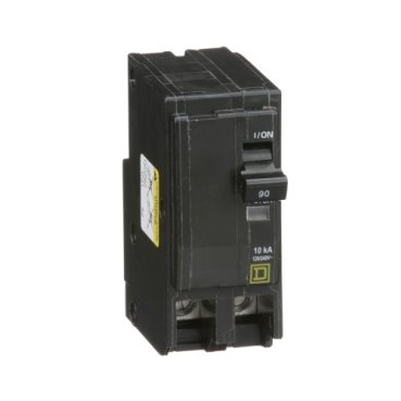 Mini circuit breaker, QO, 90A, 2 pole, 120/240VAC, 10kA, plug in, consumer pack (Mini circuit breaker QO) is a Schneider Electric product. Designed for reliable performance and long service life. Available across Iraq — contact us for pricing and delivery options.