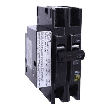 Mini circuit breaker, QOU, 100A, 2 pole, 120/240 VAC, 10kA, shunt trip (Mini circuit breaker QOU) is a Schneider Electric product. Designed for reliable performance and long service life. Available across Iraq — contact us for pricing and delivery options.