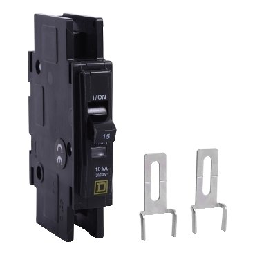 Mini circuit breaker, QOU, 15A, 1 pole, 120/240 VAC, 10kA, field reversible lugs (Mini circuit breaker QOU) is a Schneider Electric product. Designed for reliable performance and long service life. Available across Iraq — contact us for pricing and delivery options.