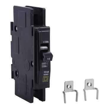 Mini circuit breaker, QOU, 15A, 1 pole, 120/240 VAC, 10kA, field reversible lugs, mounting foot (Mini circuit breaker QOU) is a Schneider Electric product. Designed for reliable performance and long service life. Available across Iraq — contact us for pricing and delivery options.