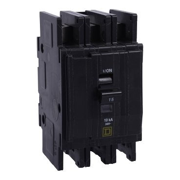 Mini circuit breaker, QOU, 20A, 3 pole, 240 VAC, 10kA, field reversible lugs, mounting foot (Mini circuit breaker QOU) is a Schneider Electric product. Designed for reliable performance and long service life. Available across Iraq — contact us for pricing and delivery options.