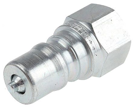 Parker Steel Hydraulic Quick Connect Coupling Male G 3/4 in, 17.5 Mpa