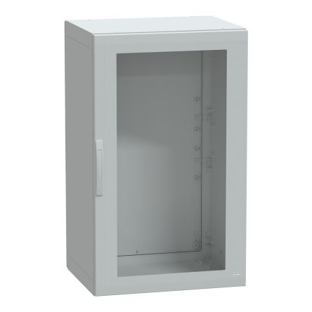 Schneider Electric Thalassa Series Fibreglass Reinforced Polyester 1-Door Floor Standing Enclosure, Transparent Door,