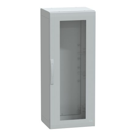 Schneider Electric Thalassa Series Fibreglass Reinforced Polyester 1-Door Floor Standing Enclosure, Transparent Door,