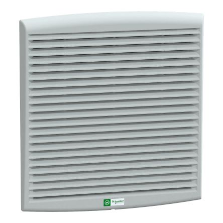 Schneider Electric ClimaSys Series Filter Fan, 103V, 122 V, 562586 m³/h Filtered, 562 m³/h Unimpeded, IP54, 336 mm, 316