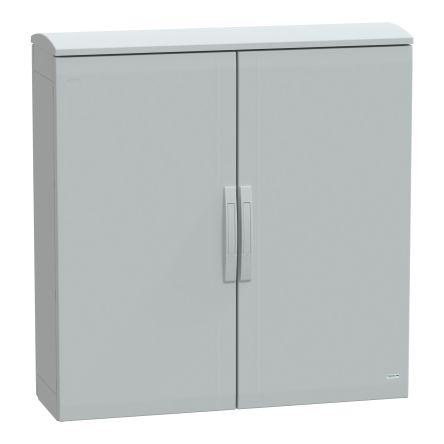 Schneider Electric Thalassa Series Fibreglass Reinforced Polyester 2-Door Floor Standing Enclosure, Opaque Door, IP44