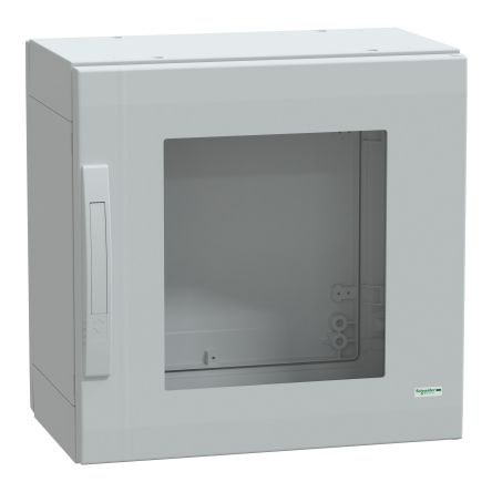Schneider Electric Thalassa Series Fibreglass Reinforced Polyester 1-Door Floor Standing Enclosure, Transparent Door,