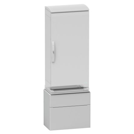 Schneider Electric PanelSeT Series Plinth for Use with PLAZ(T)124 500 mm x 500 mm x 1.285m