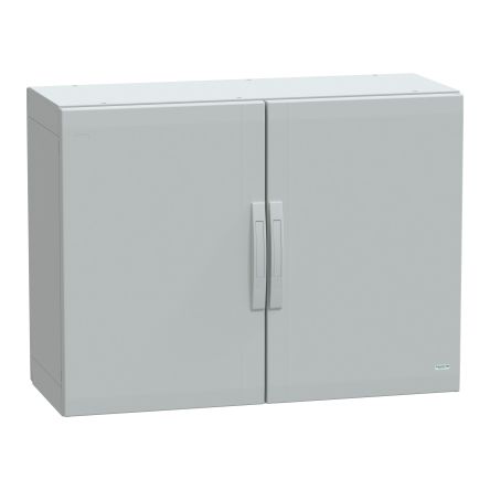 Schneider Electric Thalassa Series Fibreglass Reinforced Polyester 2-Door Floor Standing Enclosure, Opaque Door, IP65