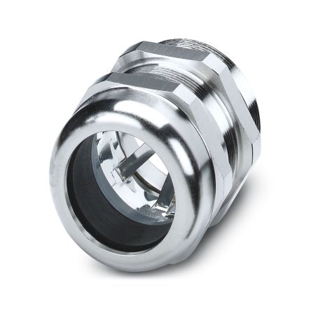 Phoenix Contact G-INSEC Series Brass Brass Cable Gland, PG48 Thread, 34 mm min., 44 mm max., IP68